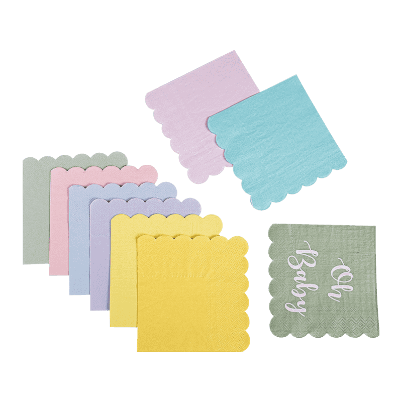 24x24 Красочные высококачественные салфетки SJ6101