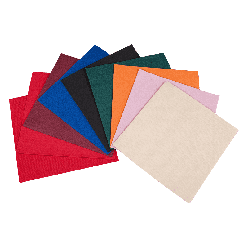 40x40 1/4 льняные цветные салфетки для авиалитров.